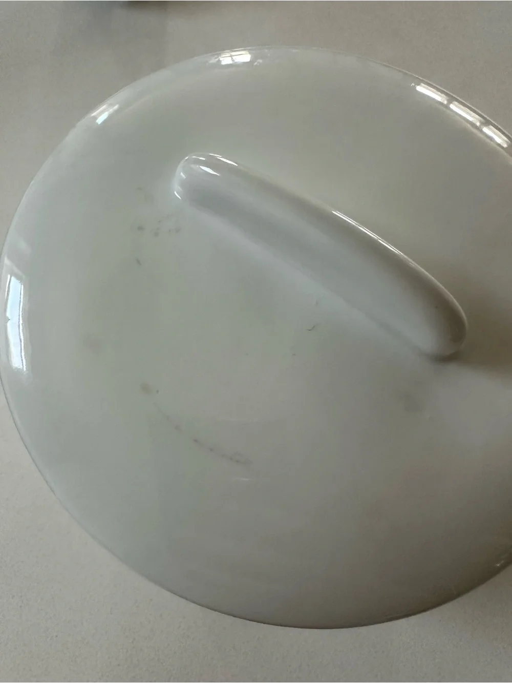 crate & barrel Ceramic Dog Treat Jar